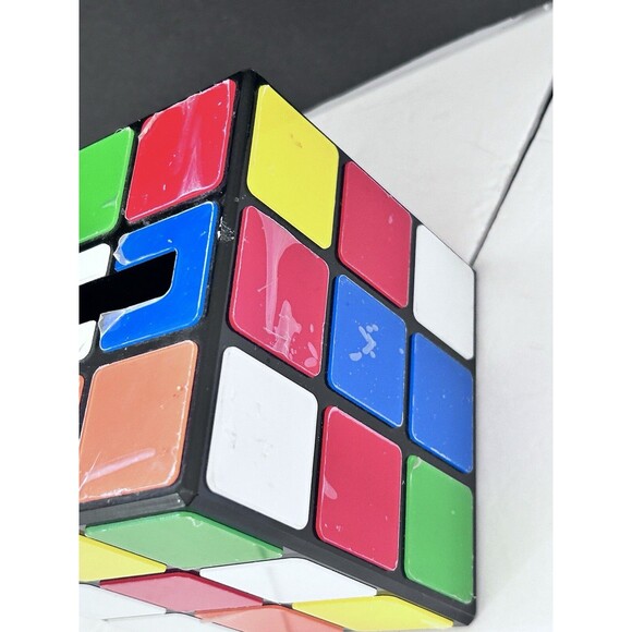 Get Digital Rubiks Cube Plastic Tissue Box Cover Holder Magic Cube Magnetic Lock - Picture 3 of 11